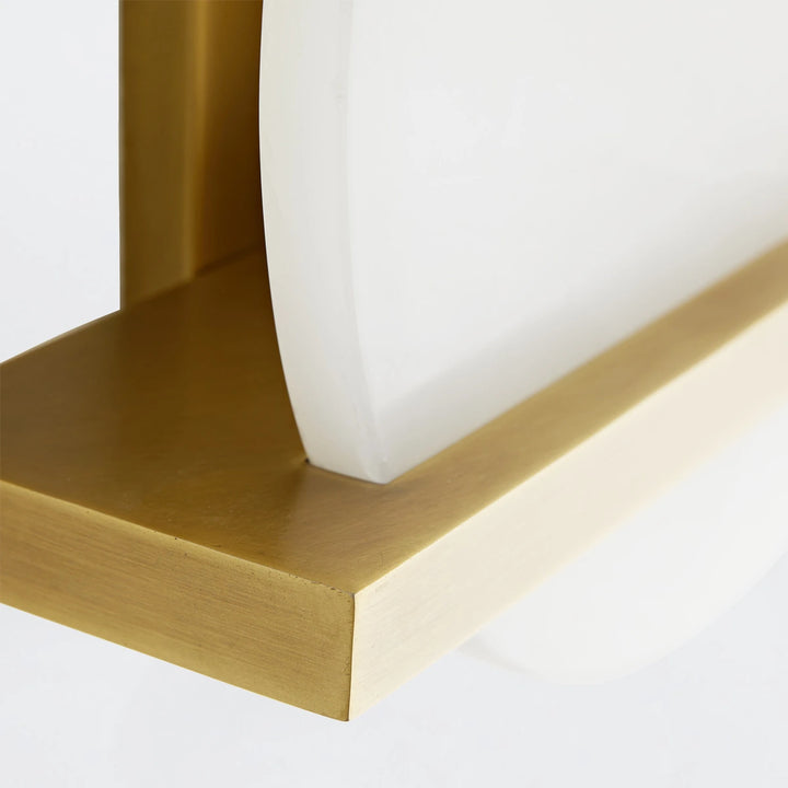 Savion 1 Wall Light - Antique Brass