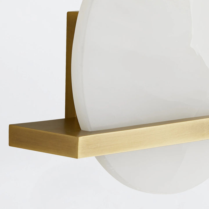 Savion 1 Wall Light - Antique Brass