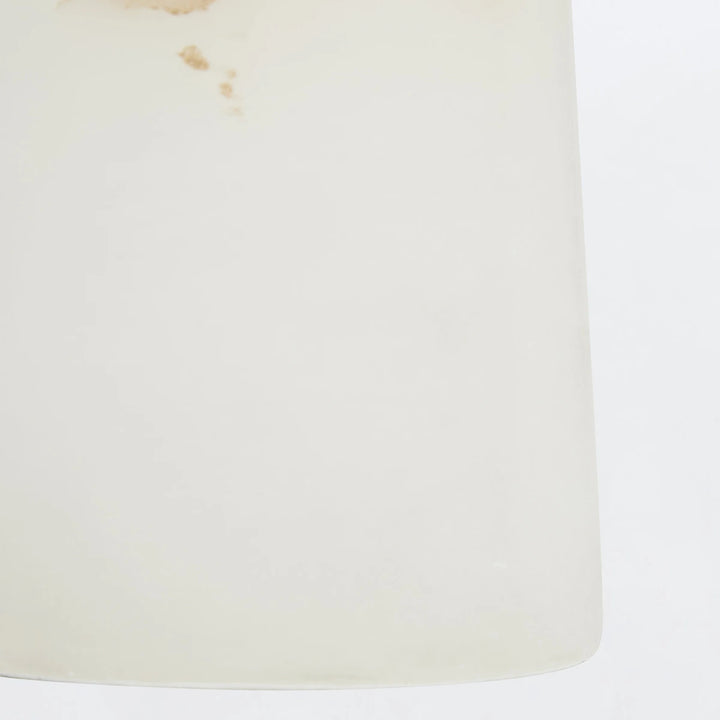 Sidney 2 Table Lamp - White Alabaster & Antique Brass