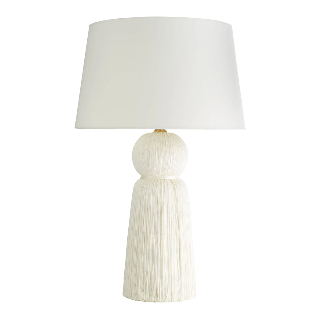 Tassel 1 Table Lamp - Ivory