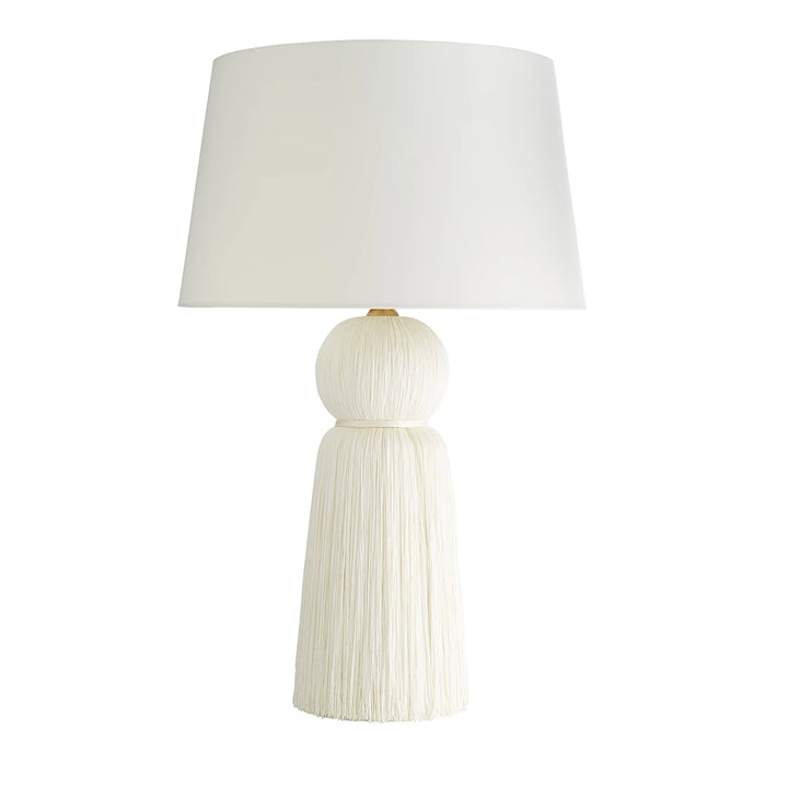 Tassel 1 Table Lamp - Ivory
