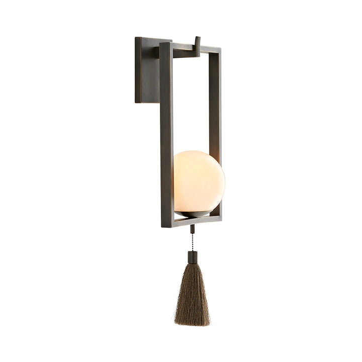Trapeze 1 Wall Light - Aged Bronze
