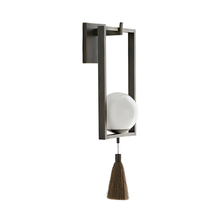 Trapeze 1 Wall Light - Aged Bronze