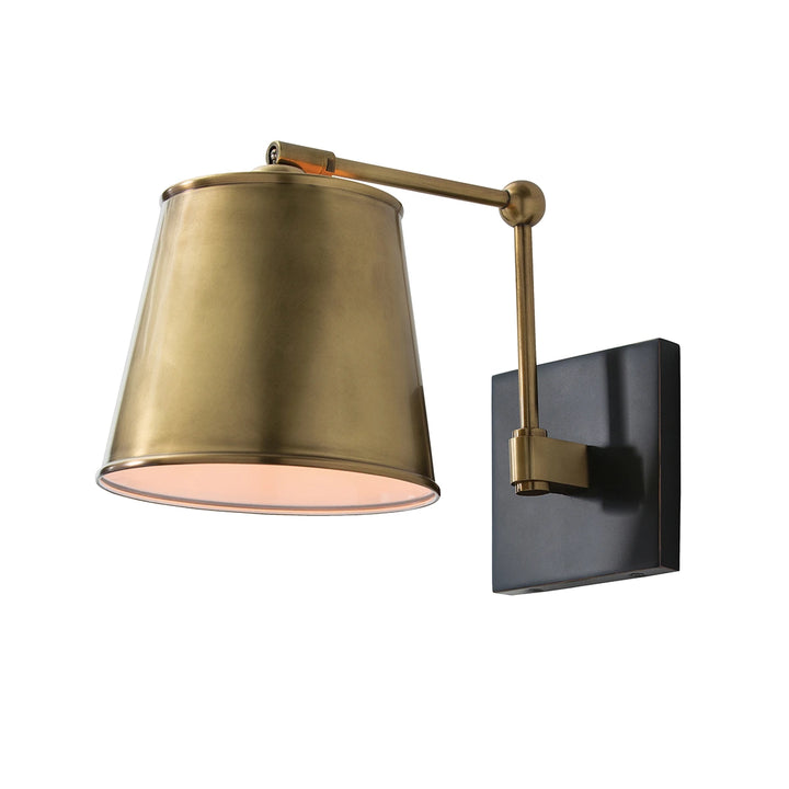 Watson 1 Wall Light - Antique Brass & Bronze