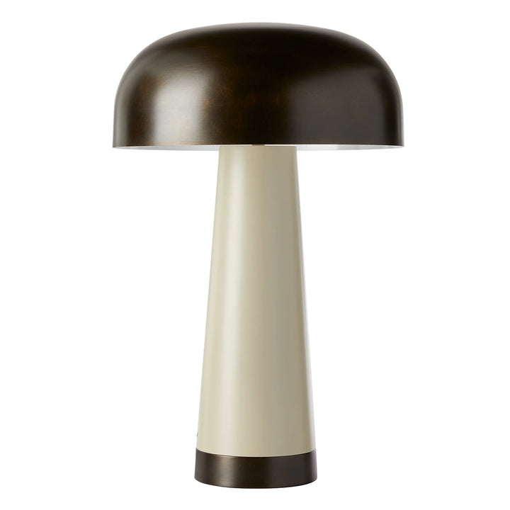 Williams 2 Table Lamp - English Bronze & Taupe