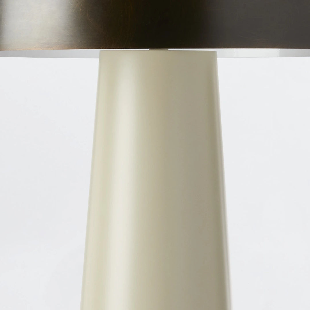 Williams 2 Table Lamp - English Bronze & Taupe