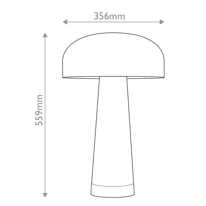 Williams 2 Table Lamp - English Bronze & Taupe