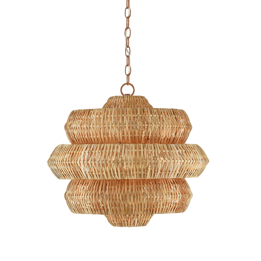 Antibes 3 Small Chandelier - Natural