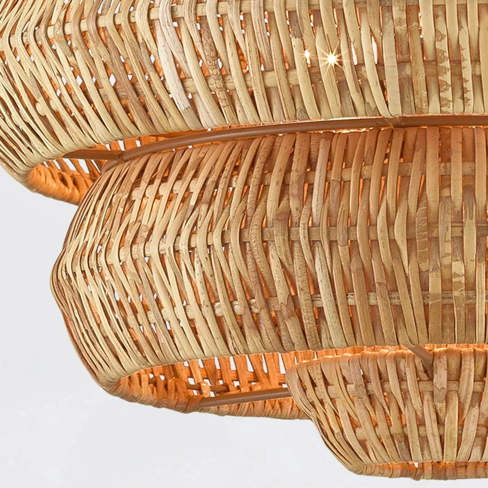 Antibes 3 Small Chandelier - Natural