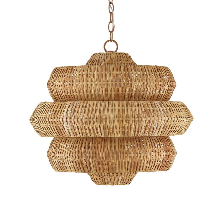 Antibes 3 Small Chandelier - Natural