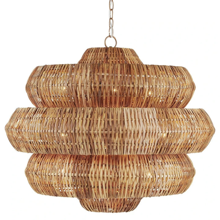 Antibes 9 Medium Chandelier - Natural