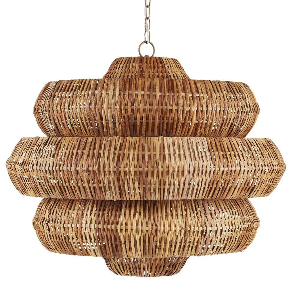 Antibes 9 Medium Chandelier - Natural