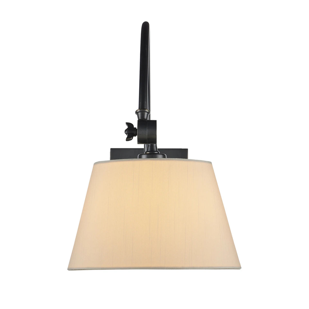 Ashby 1 Swing-Arm Wall Light - Oil Rubbed Bronze