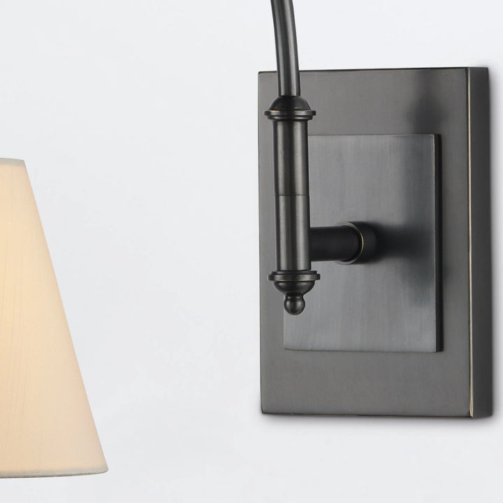 Ashby 1 Swing-Arm Wall Light - Oil Rubbed Bronze