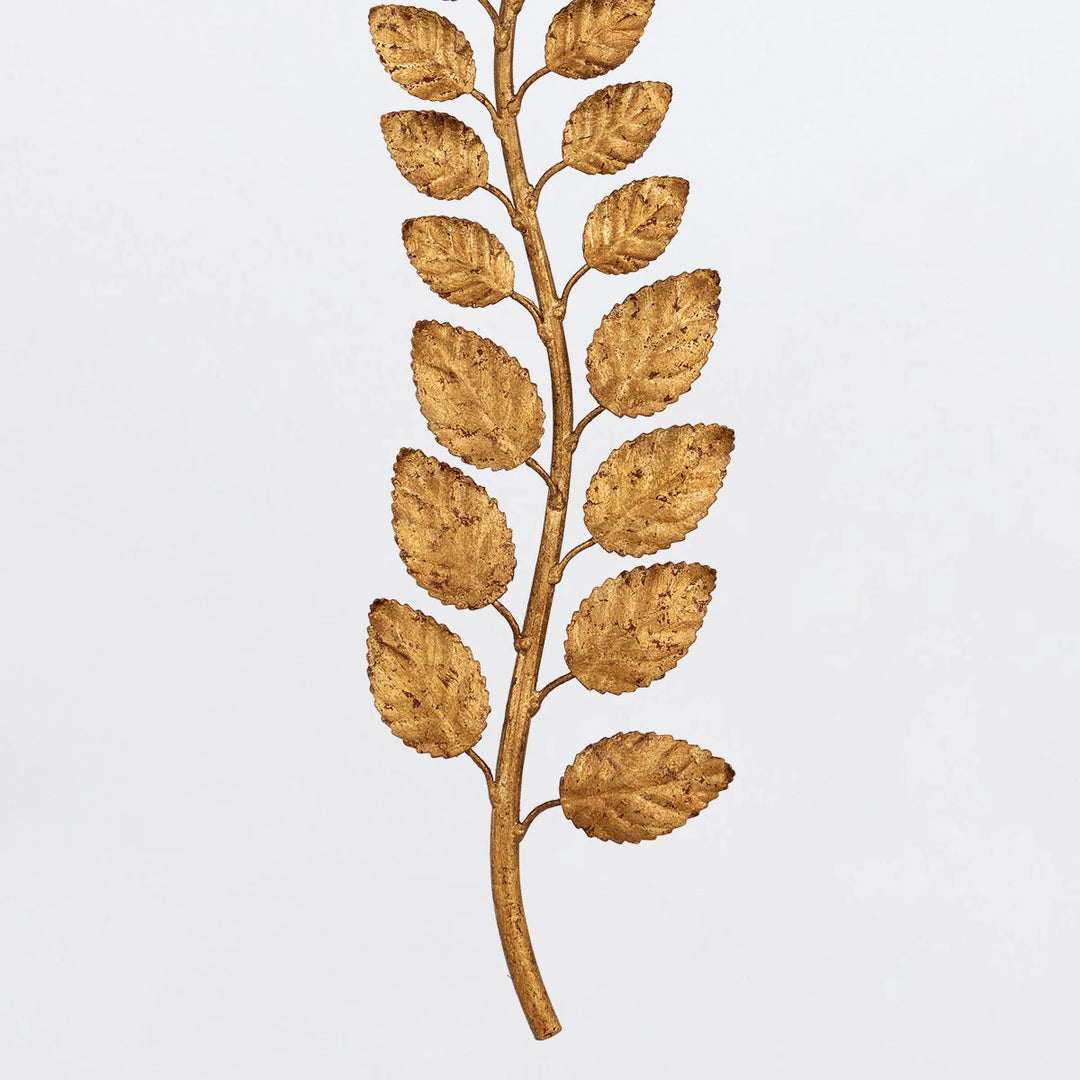 Birdwood 2 Wall Light - Textured Gold Leaf