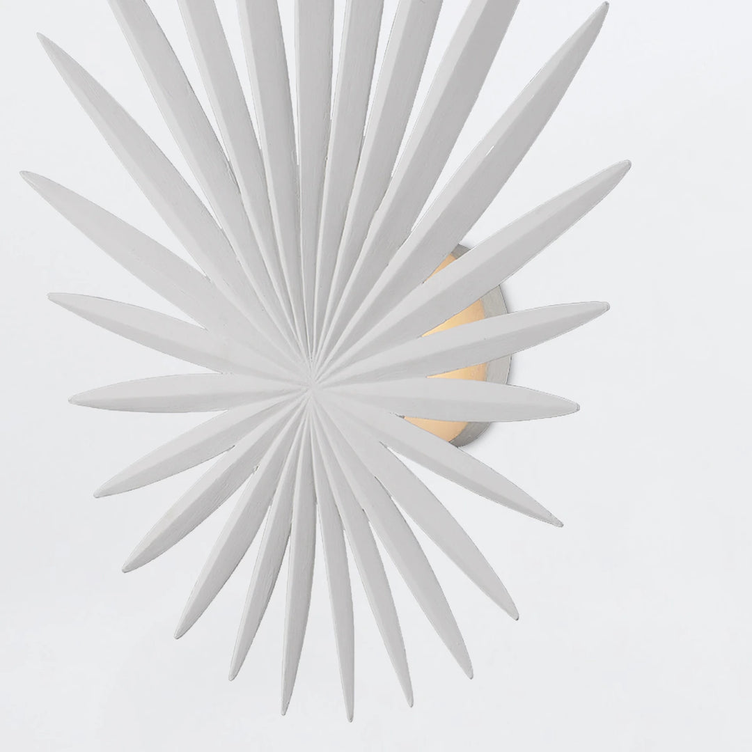 Bismarkia 3 Wall Light - Gesso White