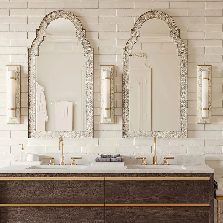 Bruneau 1 Wall Light - Antique Brass