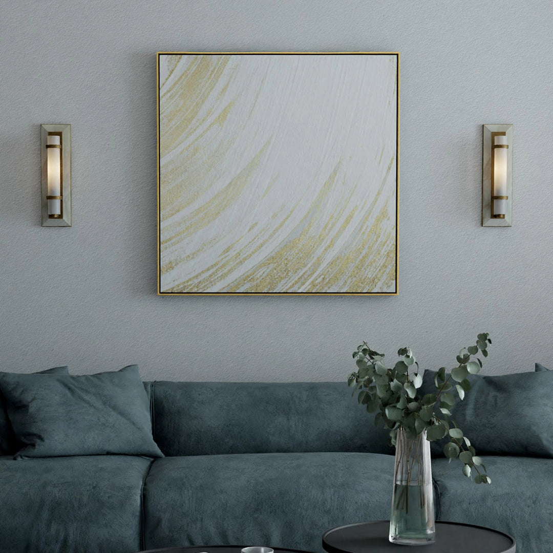 Bruneau 1 Wall Light - Antique Brass