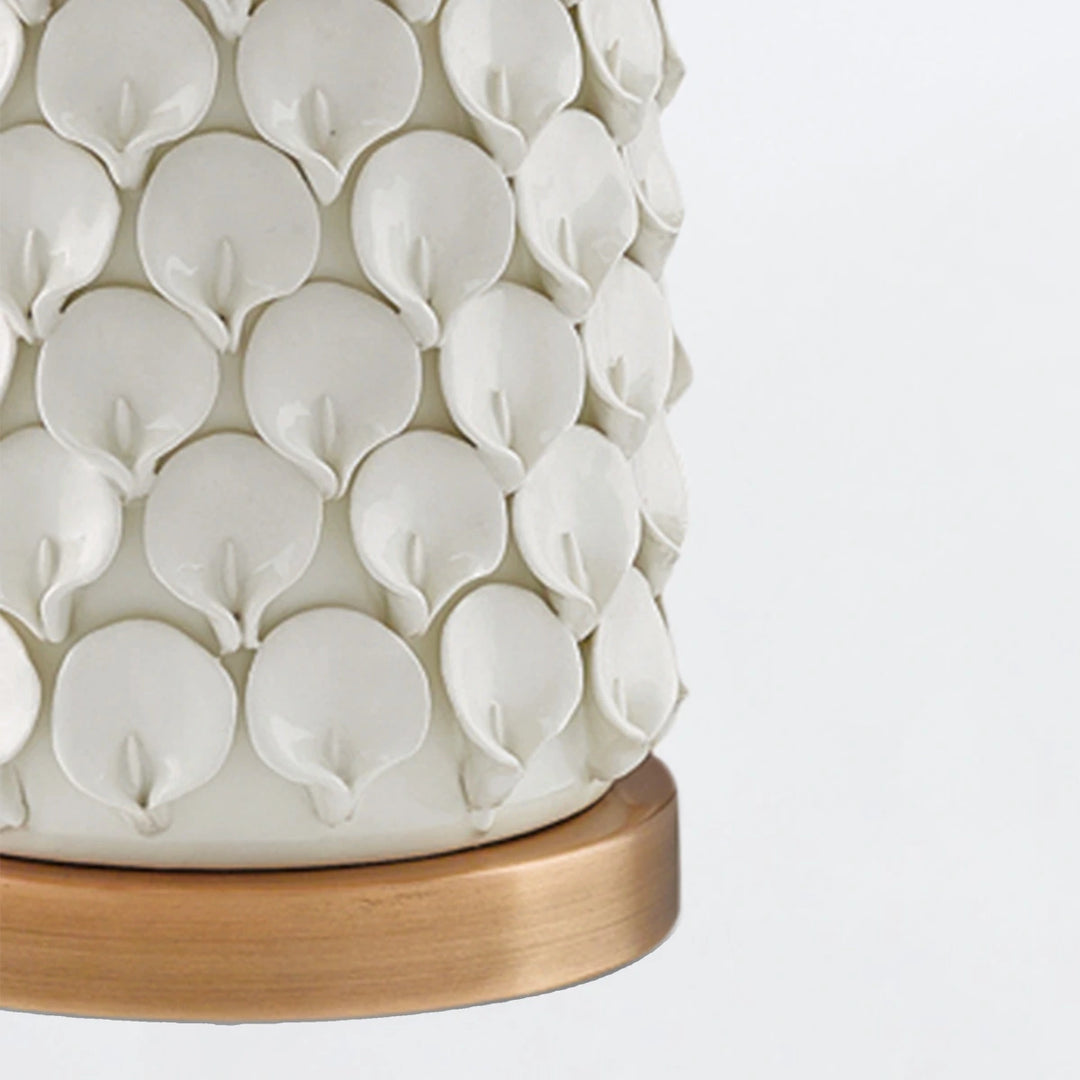 Calla Lily 1 Table Lamp - Antique Brass