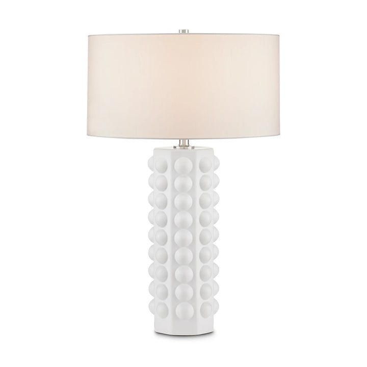 Cassandra 1 Table Lamp - Matte White