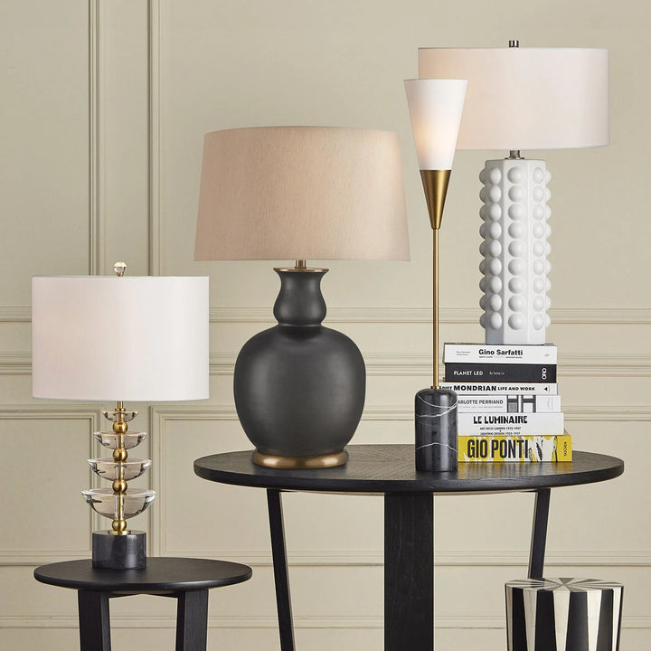 Cassandra 1 Table Lamp - Matte White