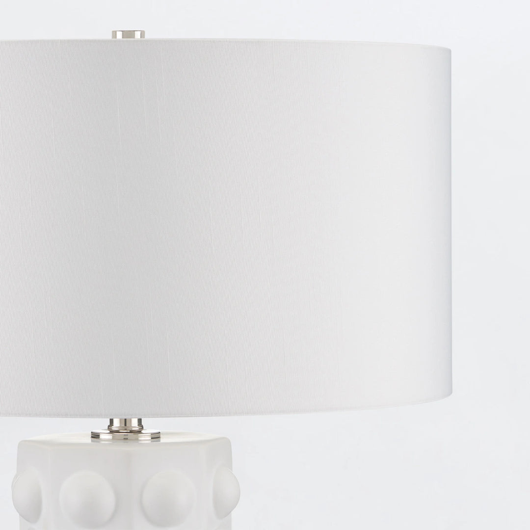 Cassandra 1 Table Lamp - Matte White