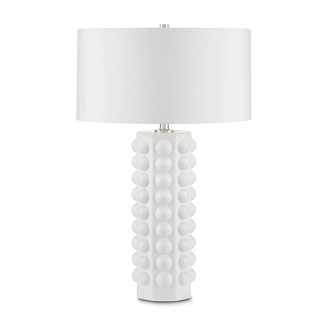Cassandra 1 Table Lamp - Matte White