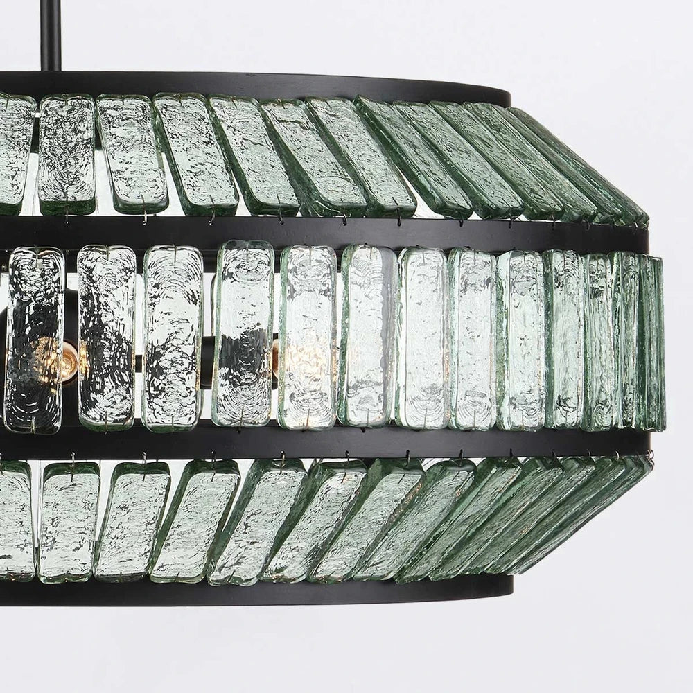 Centurion 6 Chandelier - Satin Black