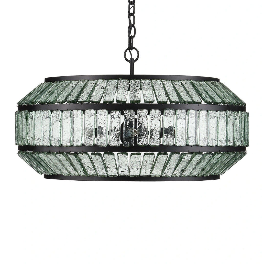 Centurion 6 Chandelier - Satin Black