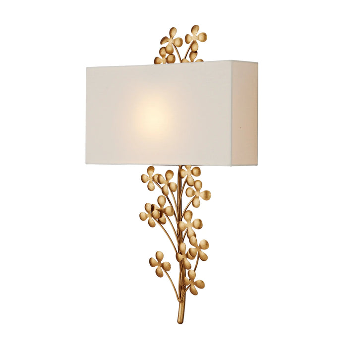 Cloverfield 2 Wall Light - Contemporary Gold