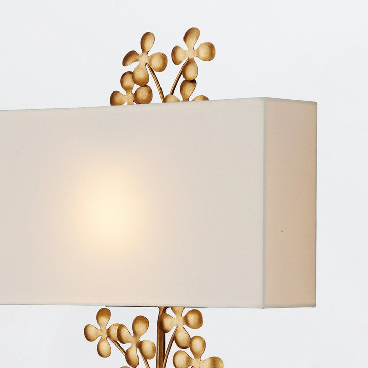 Cloverfield 2 Wall Light - Contemporary Gold