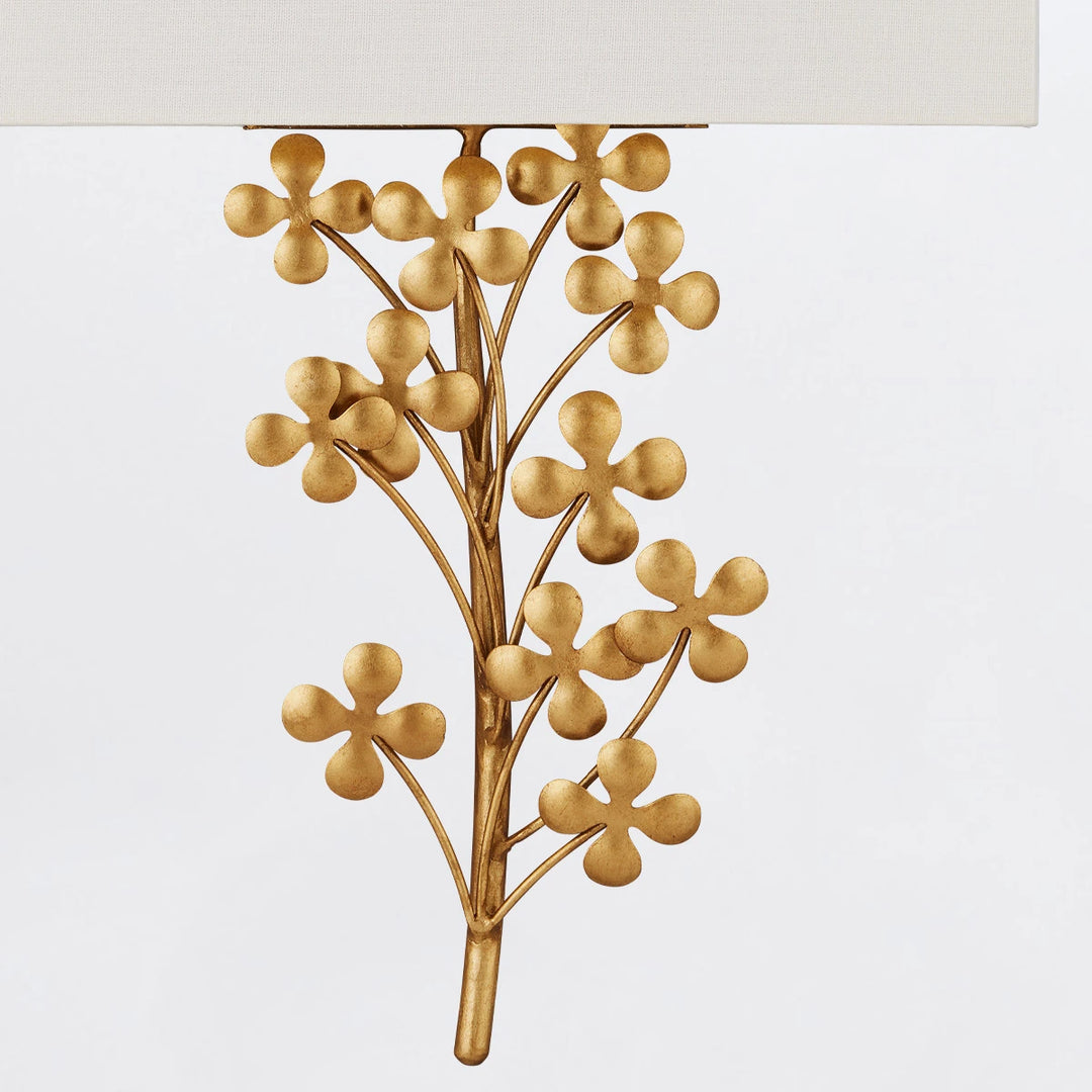 Cloverfield 2 Wall Light - Contemporary Gold
