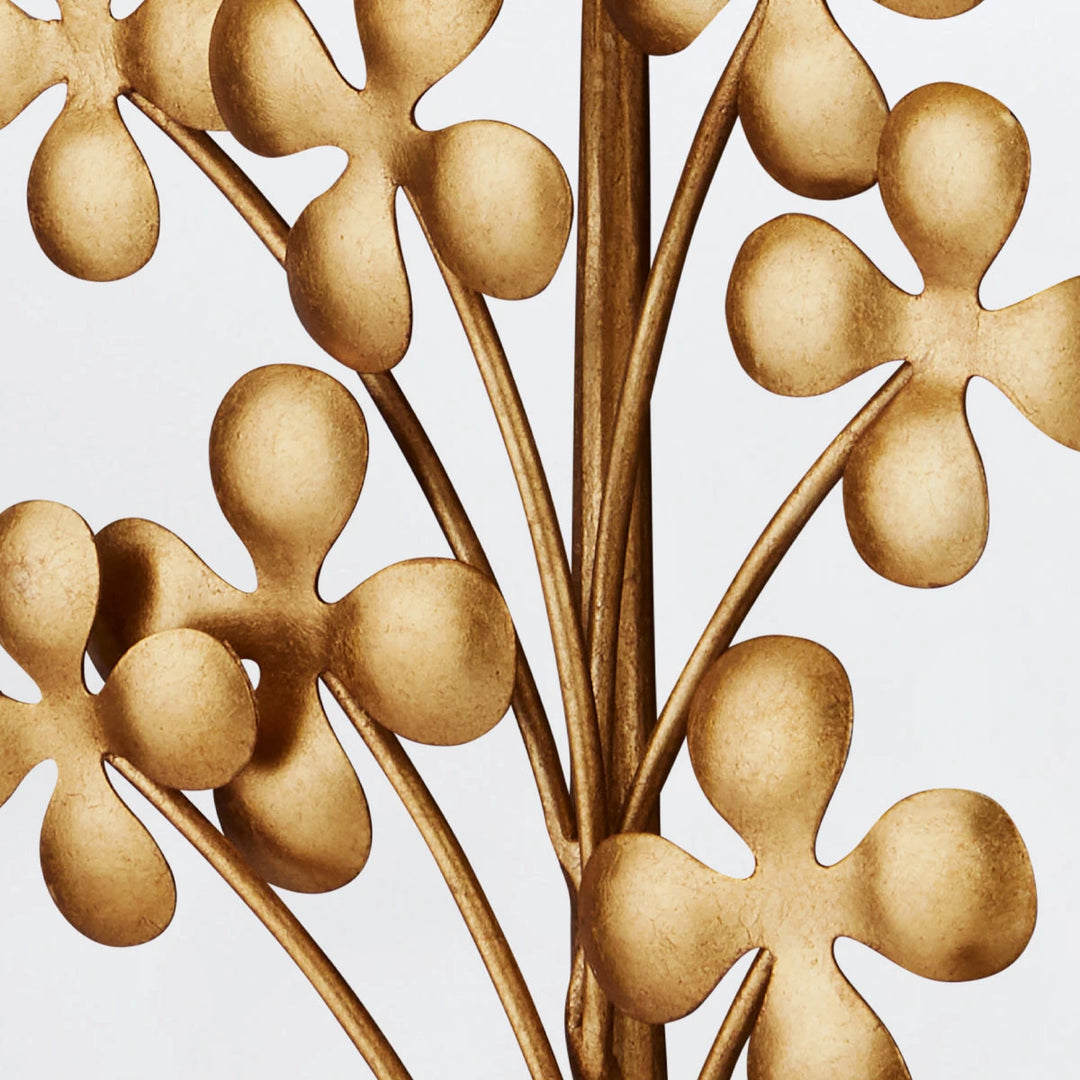 Cloverfield 2 Wall Light - Contemporary Gold