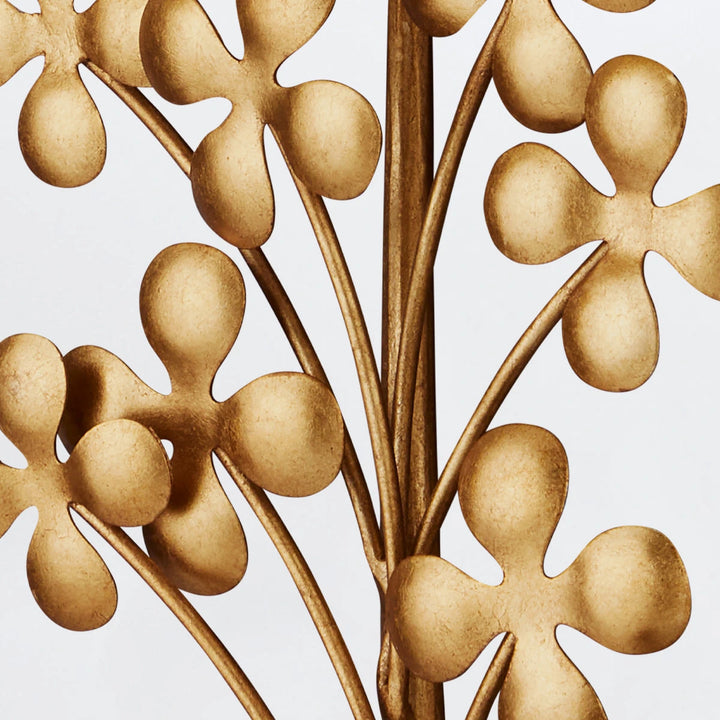 Cloverfield 2 Wall Light - Contemporary Gold