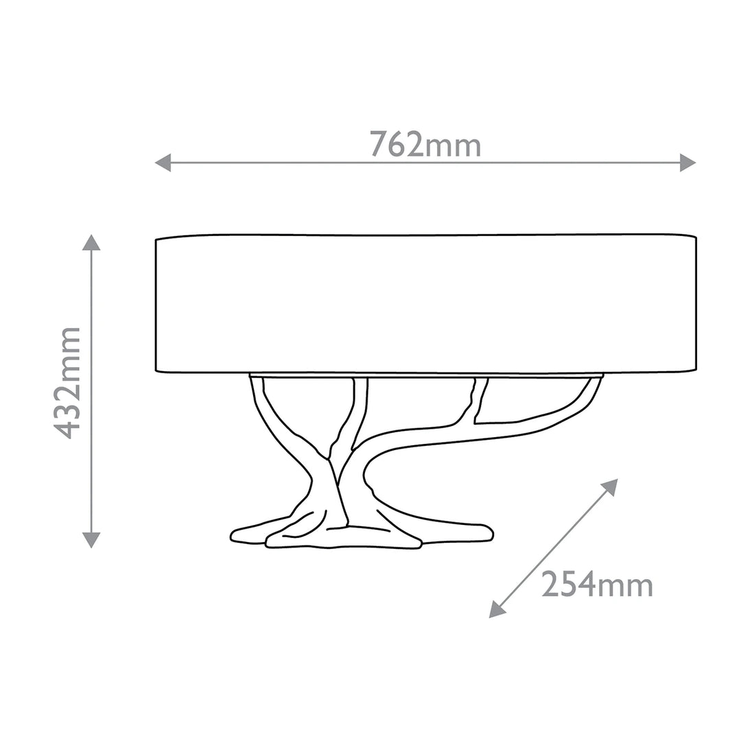 Cotswold 3 Table Lamp - Concrete