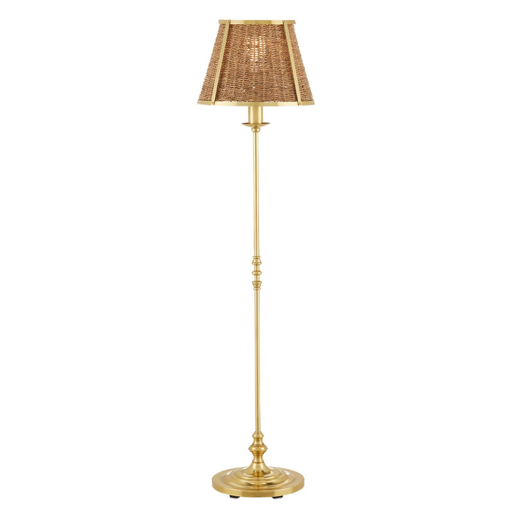 Deauville 1 Floor Lamp - Polished Brass