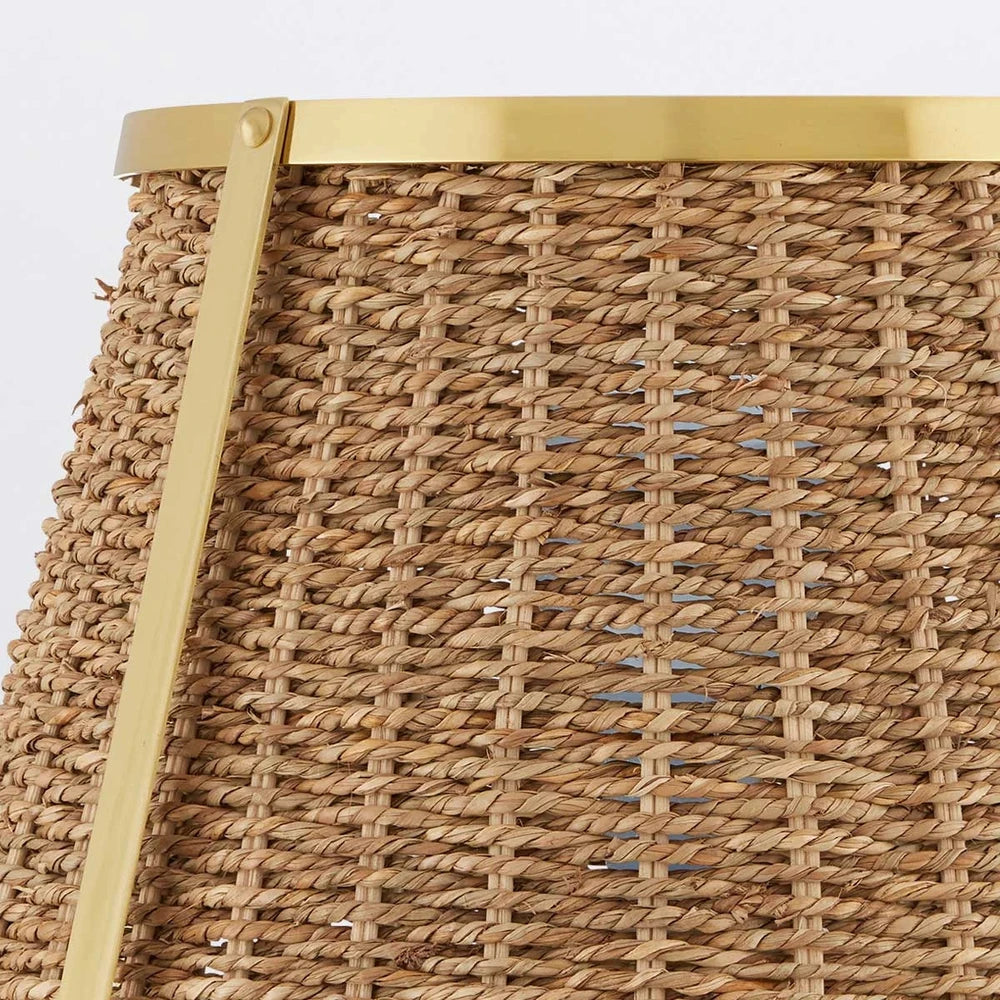 Deauville 1 Floor Lamp - Polished Brass