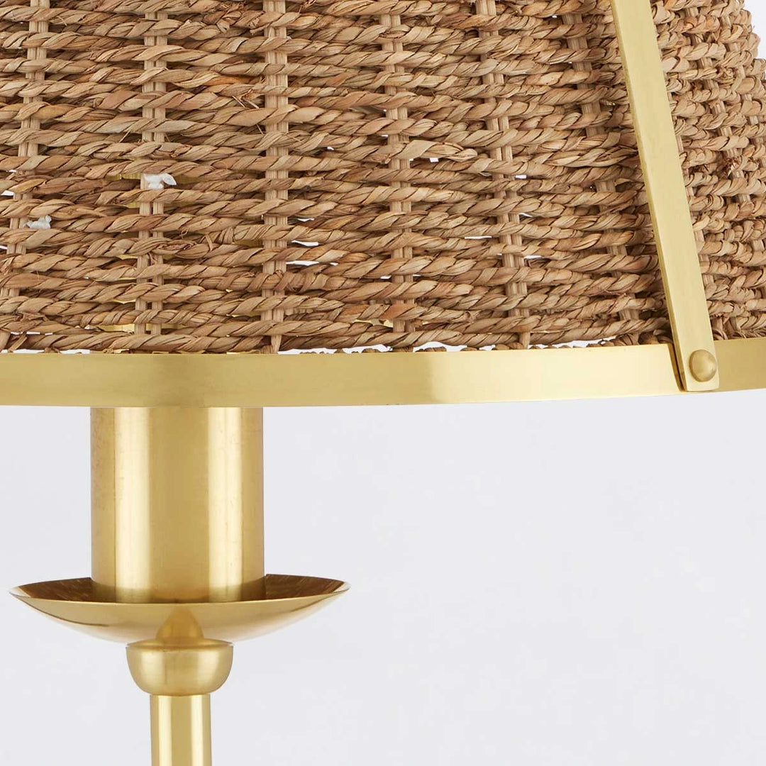 Deauville 1 Floor Lamp - Polished Brass