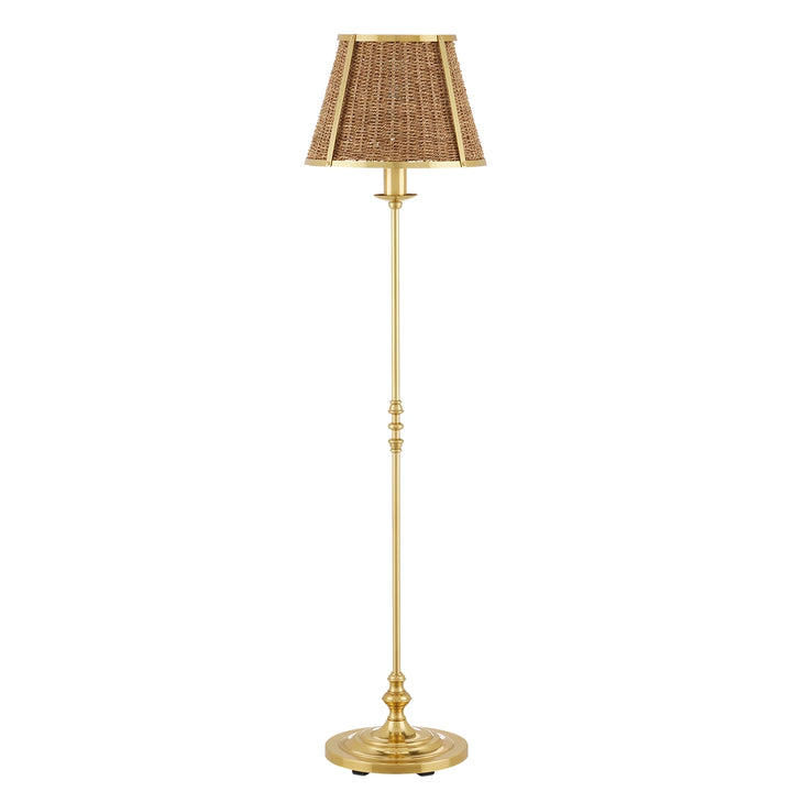 Deauville 1 Floor Lamp - Polished Brass