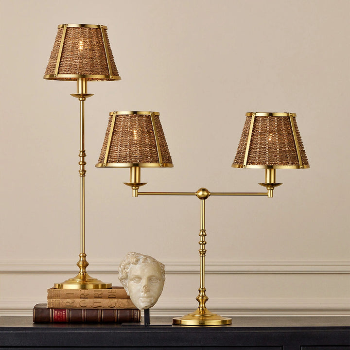 Deauville 1 Table Lamp - Polished Brass
