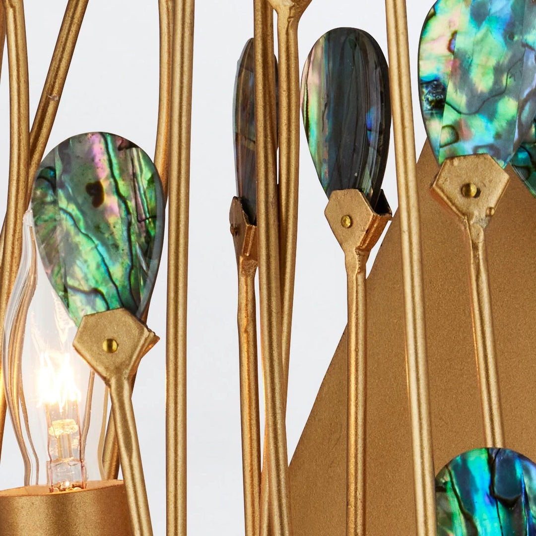 Delphos 3 Wall Light - Contemporary Gold