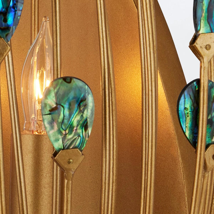 Delphos 3 Wall Light - Contemporary Gold