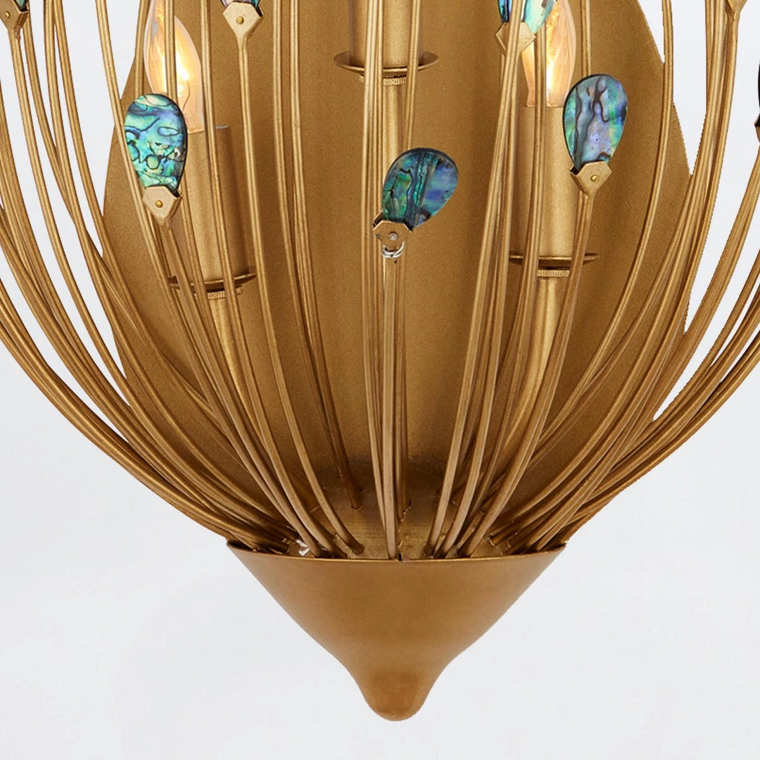 Delphos 3 Wall Light - Contemporary Gold