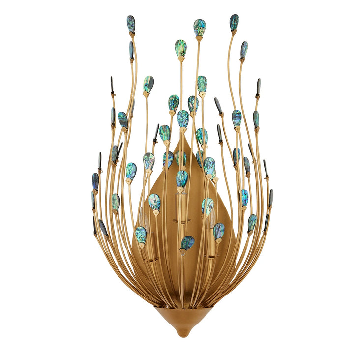 Delphos 3 Wall Light - Contemporary Gold