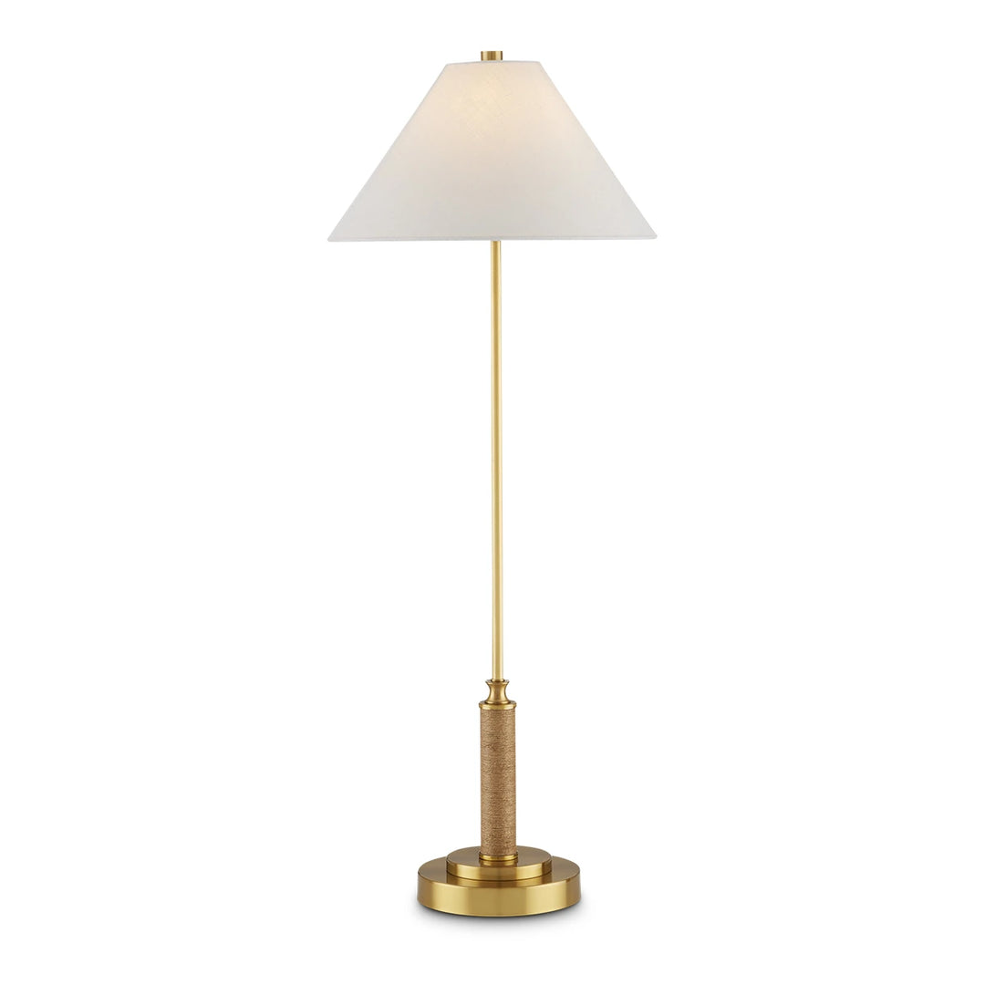Ippolito 1 Console Lamp - Antique Brass