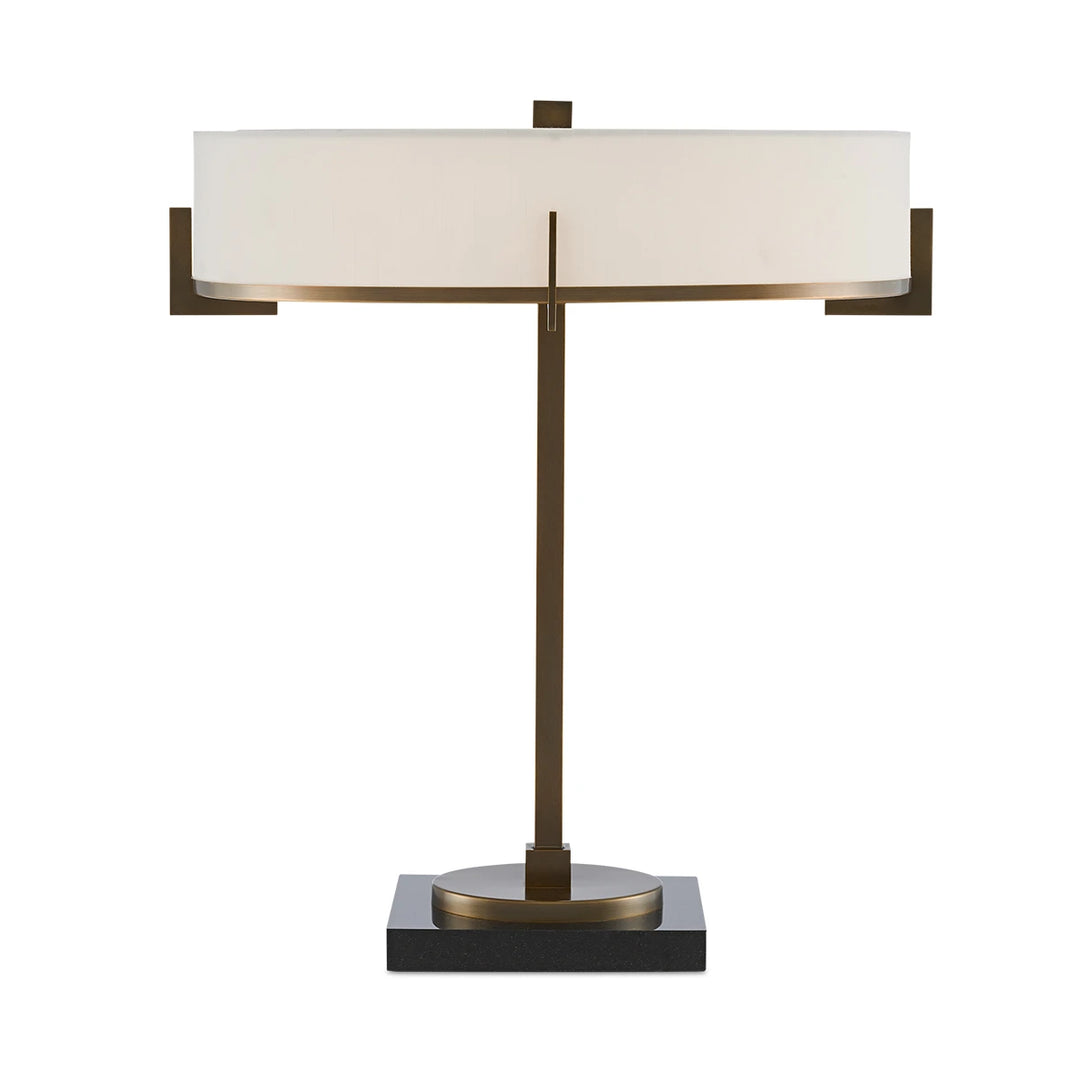 Jacobi 3 Table Lamp - Antique Brass