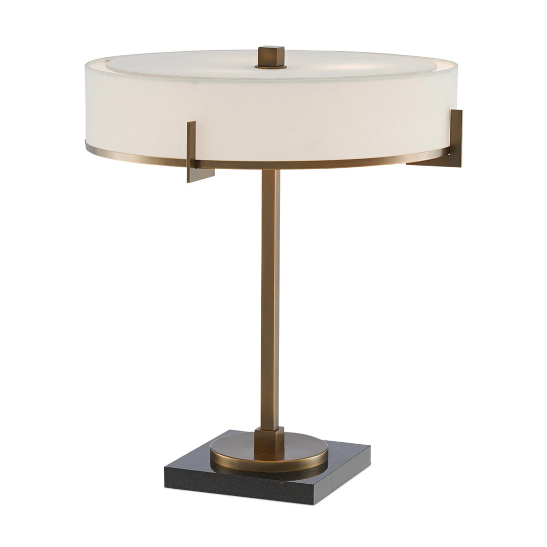 Jacobi 3 Table Lamp - Antique Brass