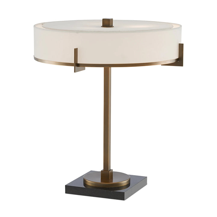 Jacobi 3 Table Lamp - Antique Brass