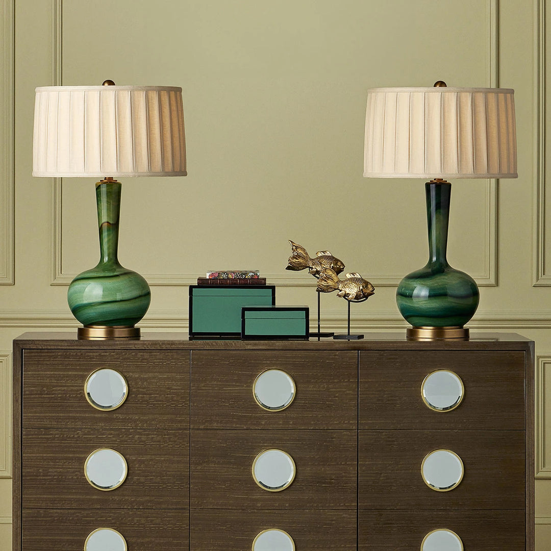 Lamartine 1 Table Lamp - Antique Brass