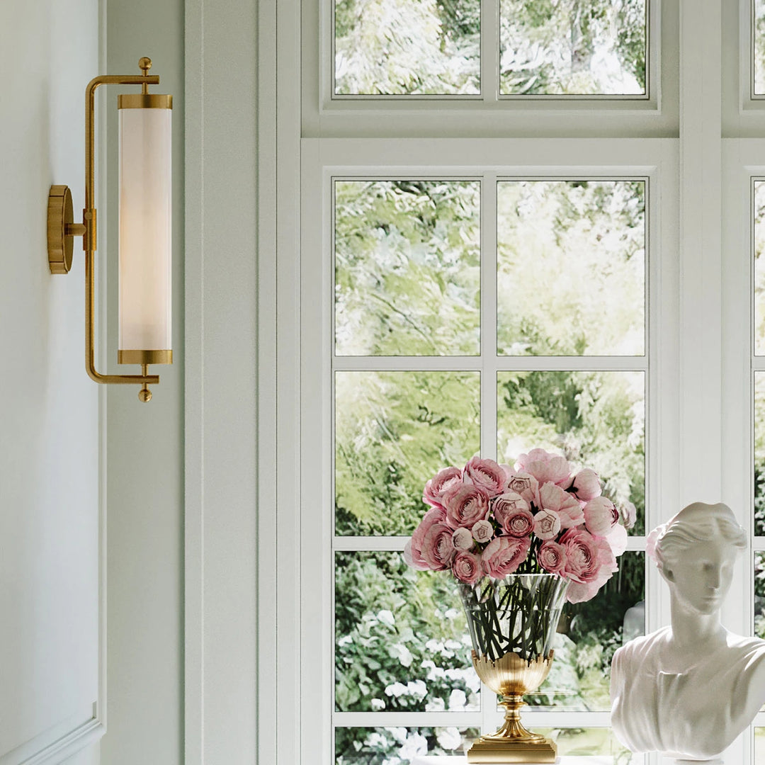 Latimer 1 Wall Light - Antique Brass